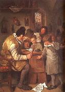 Jan Steen The Schoolmaster France oil painting reproduction